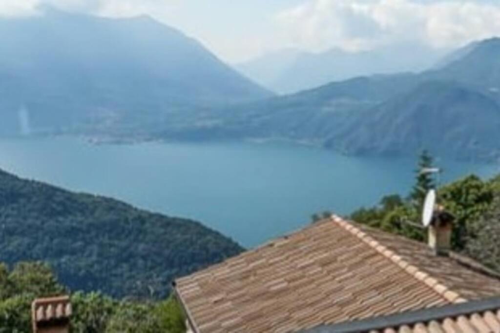 Chalet La Terrazza Vista Lago Bellano Buitenkant foto